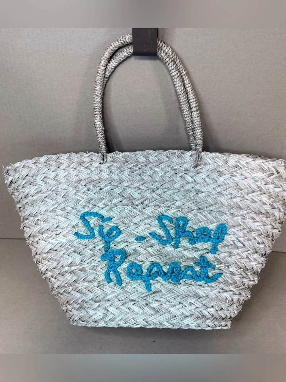 Ashland Summer Tote 'Sip Shop Repeat' Summer Beach Fashion Bag Brand